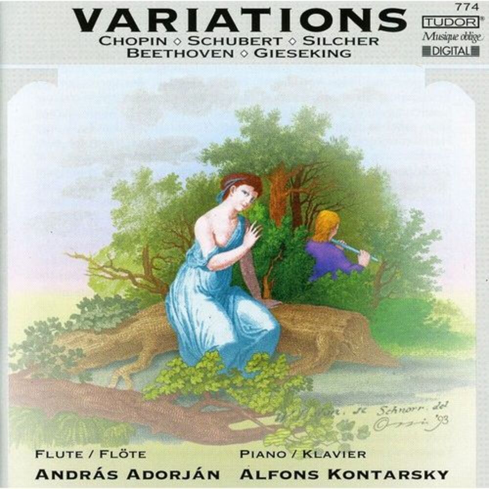 Andr s Adorj n - Variations for Flute  CD